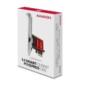 AXAGON AXAGON PCI-Express network card with 2.5 Gbit/s transmission rate and PXE support | PCEE-G25