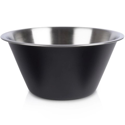Miska Kuchenna do Surówek Sałatek Przekąsek Stalowa Czarna VILDE 22 cm, 2 l