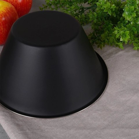 Miska Kuchenna do Surówek Sałatek Przekąsek Stalowa Czarna VILDE 22 cm, 2 l