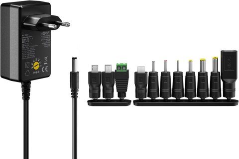 Goobay Goobay Universal Power Supply 3 V - 12 V, Max. 3.6 W