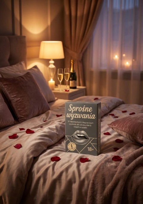 Gra Planszowa Dla Dorosłych - SPROŚNE WYZWANIA - 50 NIEGRZECZNYCH ZADAŃ