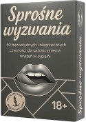 Gra Planszowa Dla Dorosłych - SPROŚNE WYZWANIA - 50 NIEGRZECZNYCH ZADAŃ