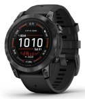 Zegarek sportowy Garmin EPIX PRO (GEN 2) AMOLED 47mm Slate Gray Black/Black Band