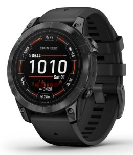 Zegarek sportowy Garmin EPIX PRO (GEN 2) AMOLED 47mm Slate Gray Black/Black Band