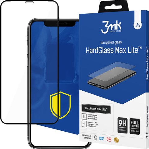 Apple iPhone 11 Pro Max - 3mk HardGlass Max Lite Black