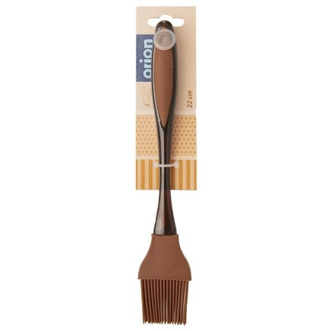 Pędzelek Kuchenny Silikonowy SILLINIE 22 cm ORION Brązowy do 220°C