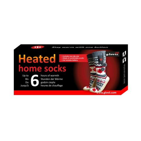 GLOVII KAPCIE OGRZEWANE 36-43, WZÓR NORWESKI, GOBM