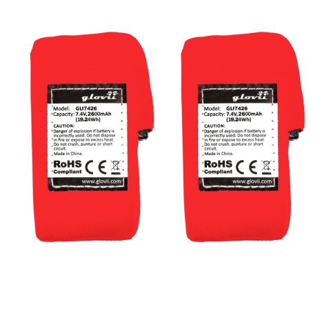 GLOVII OGRZEWANY ZESTAW BIELIZNY M POMARAŃCZ GXRM