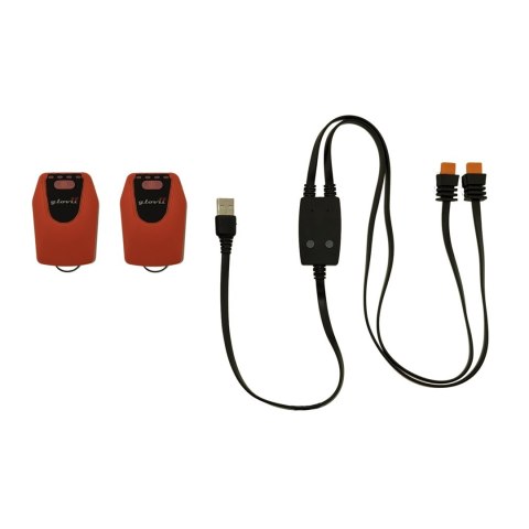 GLOVII WKŁADKI NARCIARSKIE STEROWANE APLIKACJĄ GW4