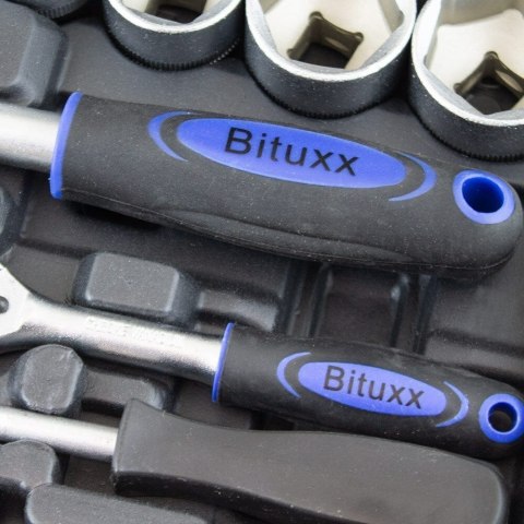 ZESTAW NARZĘDZI BITUXX 82 ELEMENTY NASADKI BITY TORX W WALIZCE