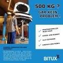 Podnośnik stojak do silników i skrzynie biegów do 500kg 105-185cm Niebieski