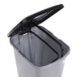 Kosz na Śmieci Odpady z Pedałem Pokrywą Wąski Wytrzymały Solidny 25 L ORION