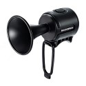 Dzwonek rowerowy elektroniczny 120 dB - czarny
