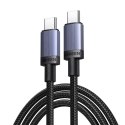 Kabel przewód USB-C PD 240W 3m - czarny