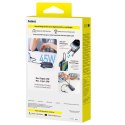 Powerbank 10000mAh 45W z kablem smyczą EnerFill FC21 Qpow 3 Ultra - czarny