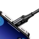Kabel przewód USB-A - iPhone Lightning S-A60 StarTalk 3A 1.2m - czarny