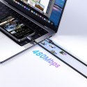 Kabel przewód USB-C PD do szybkiego ładowania 100W 0.5m - czarny