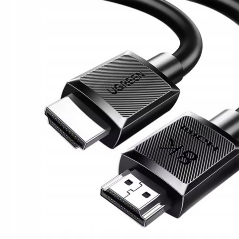 Kabel przewód audio wideo HDMI 8K 2m - czarny