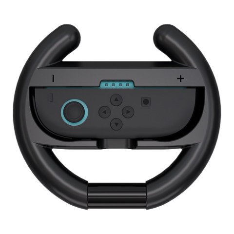 Kierownica symulator jazdy do kontrolera Joy-Con Nintendo Switch 2 czarna - 2 szt.