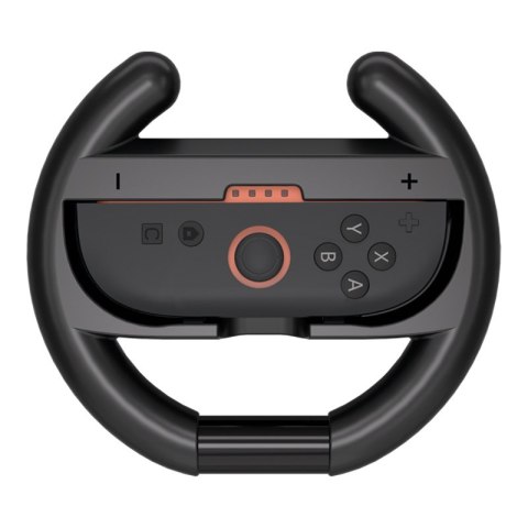 Kierownica symulator jazdy do kontrolera Joy-Con Nintendo Switch 2 czarna - 2 szt.