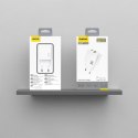 Ładowarka sieciowa USB-A USB-C GaN PD 30W - biała