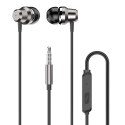 Słuchawki przewodowe dokanałowe X10PRO mini jack 3.5mm - czarne