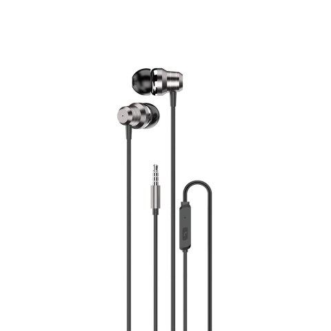 Słuchawki przewodowe dokanałowe X10PRO mini jack 3.5mm - czarne