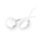 Słuchawki przewodowe douszne X10S mini jack 3.5mm 1.15m - białe