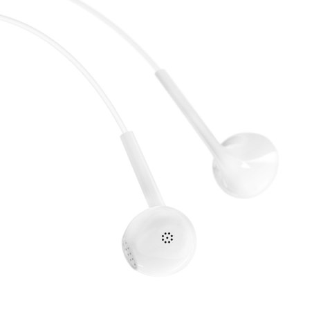 Słuchawki przewodowe douszne X10S mini jack 3.5mm 1.15m - białe
