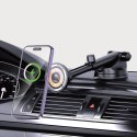 Uchwyt samochodowy do smartfona z ładowarką bezprzewodową Magsafe 15W - czarny