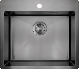 Zlewozmywak stalowy 1-komorowy