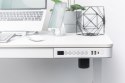 Digitus Biurko z elektryczną regulacją wysokości oraz stacją ładowania USB i szufladą