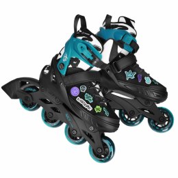 NA2053A ŁYŻWOROLKI VIBE TURKUSOWE ROZM. M(37-40) NILS EXTREME