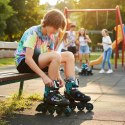 NA2053A ŁYŻWOROLKI VIBE TURKUSOWE ROZM. M(37-40) NILS EXTREME