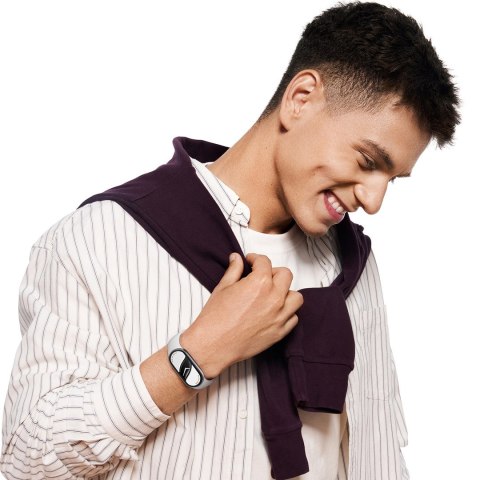 Opaska SmartBand Xiaomi Smart Band 10 Silver AMOLED 4,37 cm (1.72") Srebrna