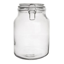 Słoik Szklany do Kiszenia Patentowy z Klipsem ORION 3,4 L