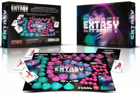 Gra Planszowa Dla Dorosłych - EXTASY - EROTYCZNA GRA PLANSZOWA