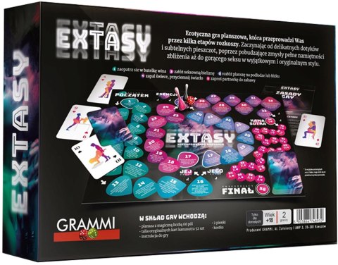 Gra Planszowa Dla Dorosłych - EXTASY - EROTYCZNA GRA PLANSZOWA