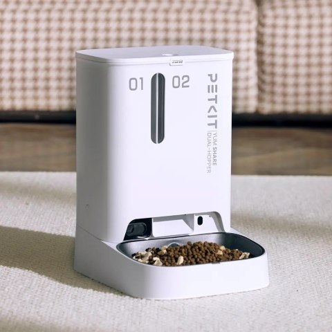 Automatyczny podajnik Petkit YumShare Dual-Hopper z kamerą