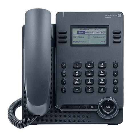 Alcatel-Lucent Enterprise ALE-20 Essential DeskPhone - Telefon VoIP - Szary