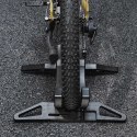 Stojak rowerowy serwisowy stabilny na koło roweru 3-8 cm - czarny
