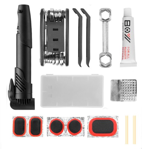 Zestaw narzędzi serwisowych 16w1 multitool do roweru