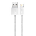 Kabel przewód USB-A - iPhone Lightning Dynamic Series 2.4A 2m - biały