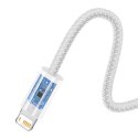 Kabel przewód USB-A - iPhone Lightning Dynamic Series 2.4A 2m - biały