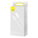 Kabel przewód USB-A - iPhone Lightning Dynamic Series 2.4A 2m - biały