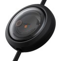 Kabel przewód zwijany 3w1 USB-A - MicroUSB/Lightning/USB-C 100W 1.1m - czarny