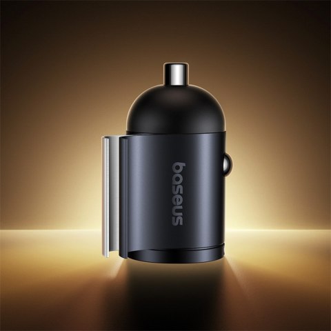 Ładowarka samochodowa 2xUSB-C 30W - czarna