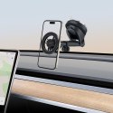 Uchwyt magnetyczny samochodowy do smartfona MagSafe - czarny