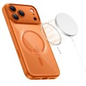 Etui case na iPhone 17 Pro Magpeak Magsafe CC - przezroczysto-pomarańczowe