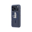 Etui case na iPhone 17 Pro Titan Pro Grip Ring Set MagSafe - niebieskie